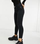 River Island Petite Amelie Skinny Jeans In Black