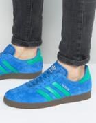 Adidas Originals Gazelle Sneakers In Blue Bb2755 - Blue