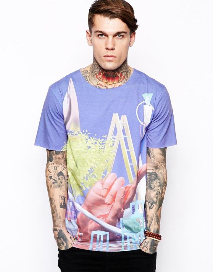 Sixpack France T-shirt In All Over Print