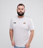 Ellesse Plus T-shirt With Sleeve Taping In Lilac Exclusive To Asos - Purple
