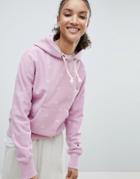 Champion Hoodie With All Over Logo Print - Pink