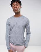 Burton Menswear Crew Neck Sweater - Gray