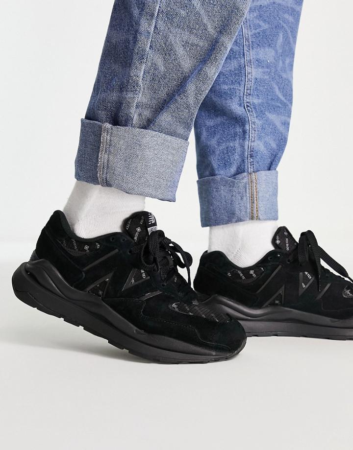 New Balance 5740 Goretex Sneakers In Triple Black