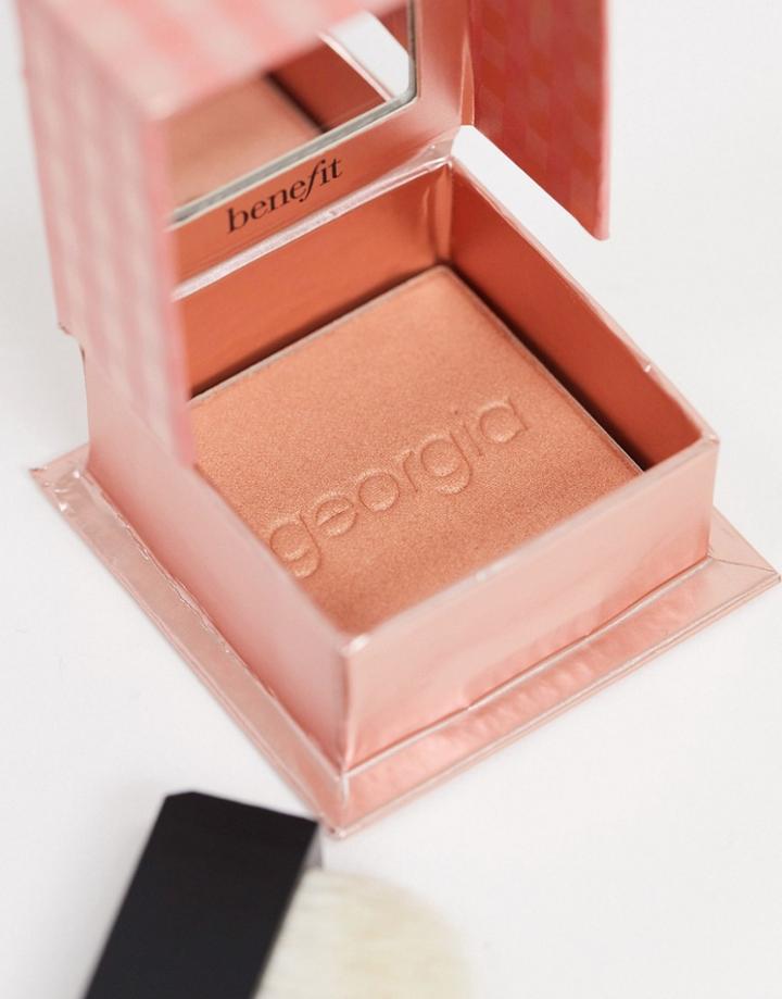 Benefit Cosmetics Georgia Golden Peach Blush Mini-pink