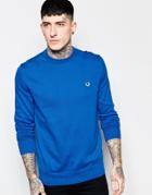 Fred Perry Sweater With Crew Neck - Prince Blue