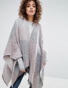 Boardmans Wrap Around Cape - Gray