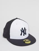New Era 59fifty Fitted Cap Ny Yankees Diamond Era - Black