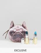 Winky Lux Asos Exclusivelipstick Duo & Free Pug Pouch - Multi