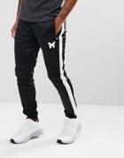 Good For Nothing Skinny Track Joggers In Black - Black