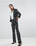 Morgan Allover Floral Cigarette Pants