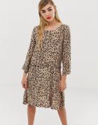Mbym Leopard Print Mini Dress - Multi