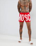 Moschino Swim Short - Red