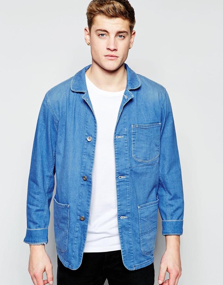 Lee Blazer Jacket - Blue