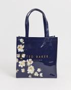 Ted Baker Fraicon Pearl Print Small Icon Bag-navy