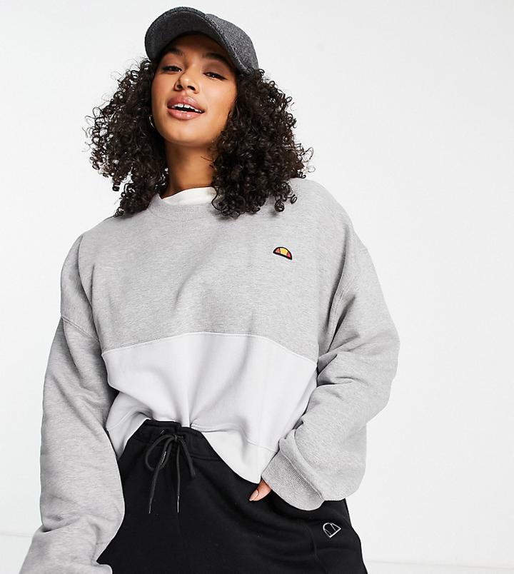 Ellesse Plus Sweatshirt In Gray