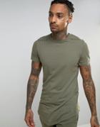 Heist Back Seam T-shirt - Green