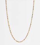 Asos Design 14k Gold Plated Choker Necklace With Twist Chain