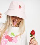 Daisy Street Exclusive Bucket Hat In Pink Towelling