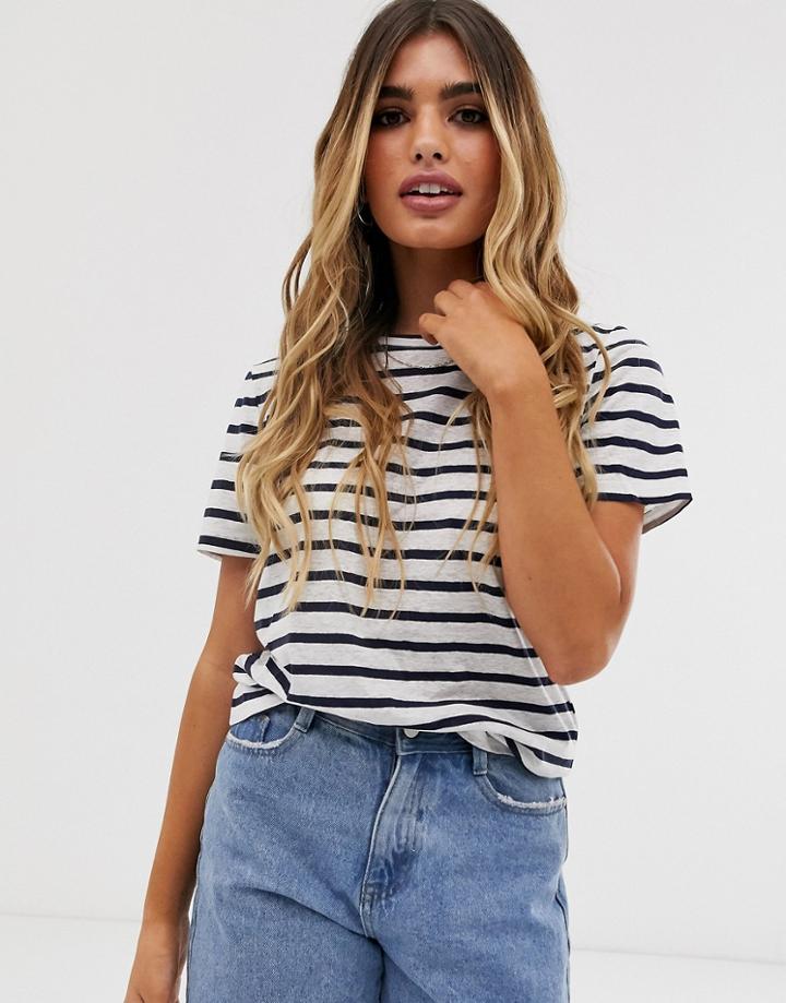 Pieces Stripe T-shirt-multi