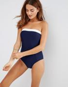 Ted Baker Bandia Bandeau Swimwsuit - Black