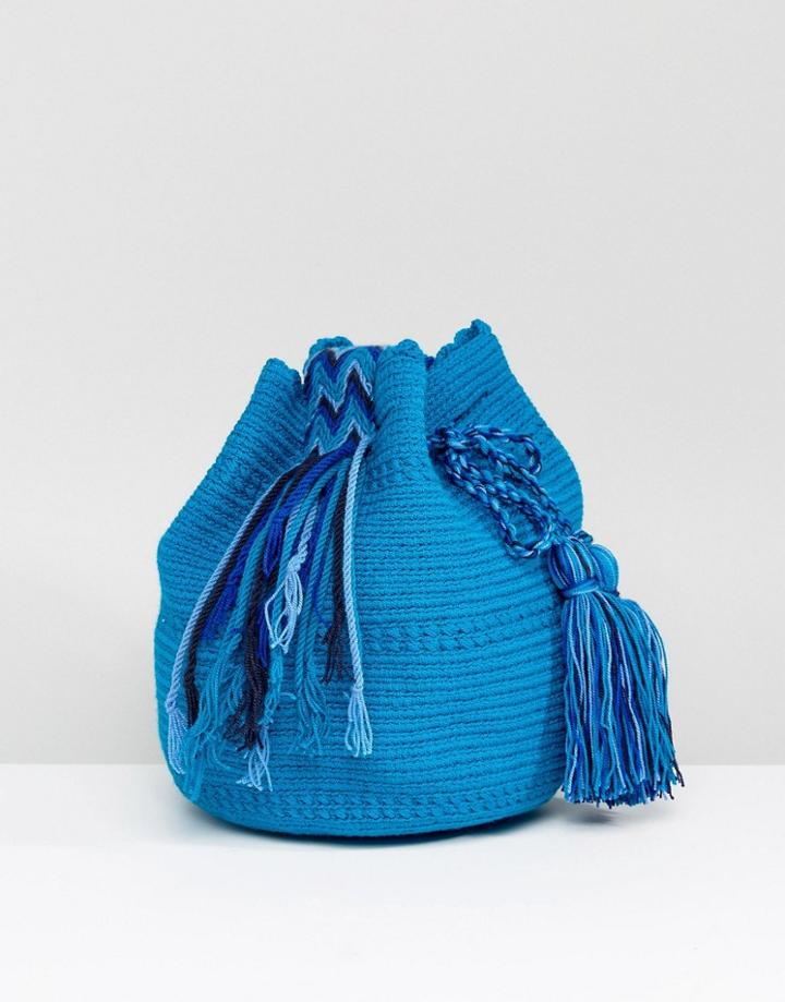 Jardin Del Cielo Blue Small Mochilla Bag - Multi