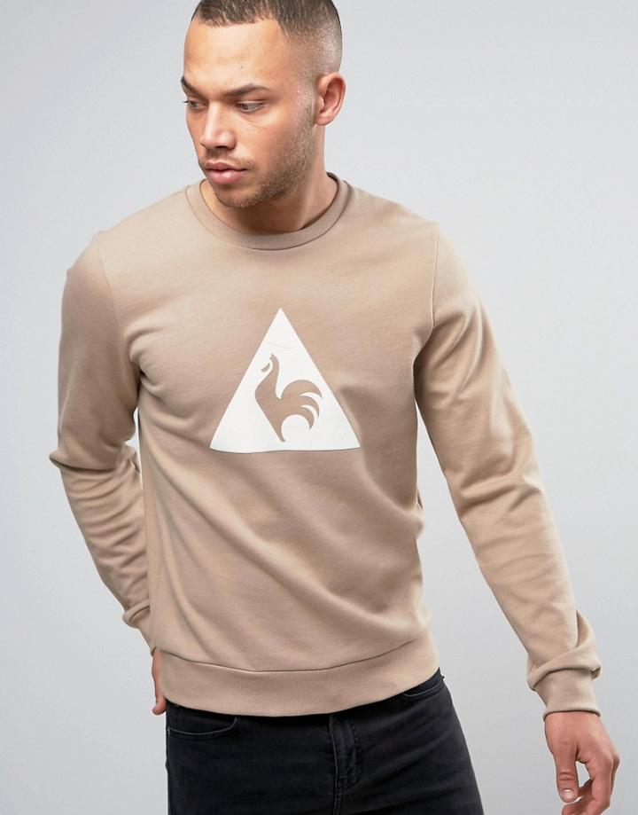 Le Coq Sportif Brown Sweatshirt With Large Logo In Brown 1711095 - Brown