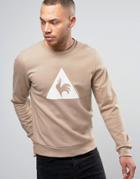 Le Coq Sportif Brown Sweatshirt With Large Logo In Brown 1711095 - Brown
