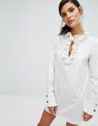 Sonia By Sonia Rykiel Ruffle Mini-dress - White
