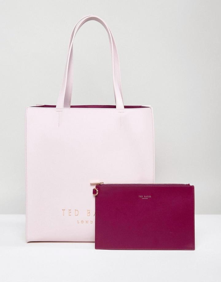 Ted Baker Statement Shopper Bag - Pink