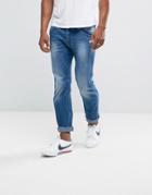 Diesel Belther Slim Jean 841e Mid Wash - Blue