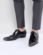 Jeffery West Adam Ant Skull Lace Up Shoes - Gray