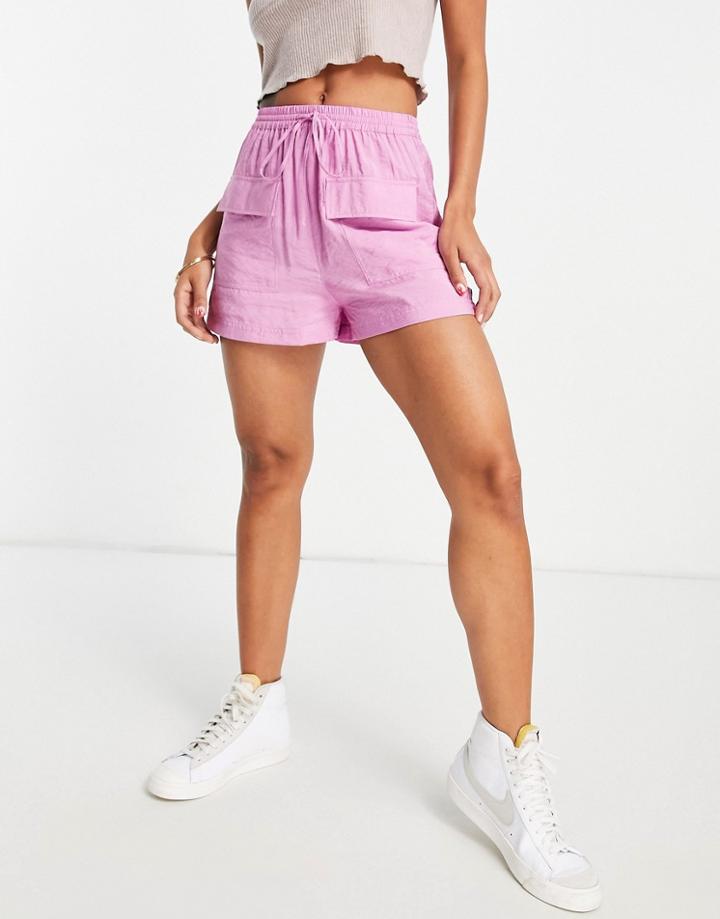 Pull & Bear Short In Pink