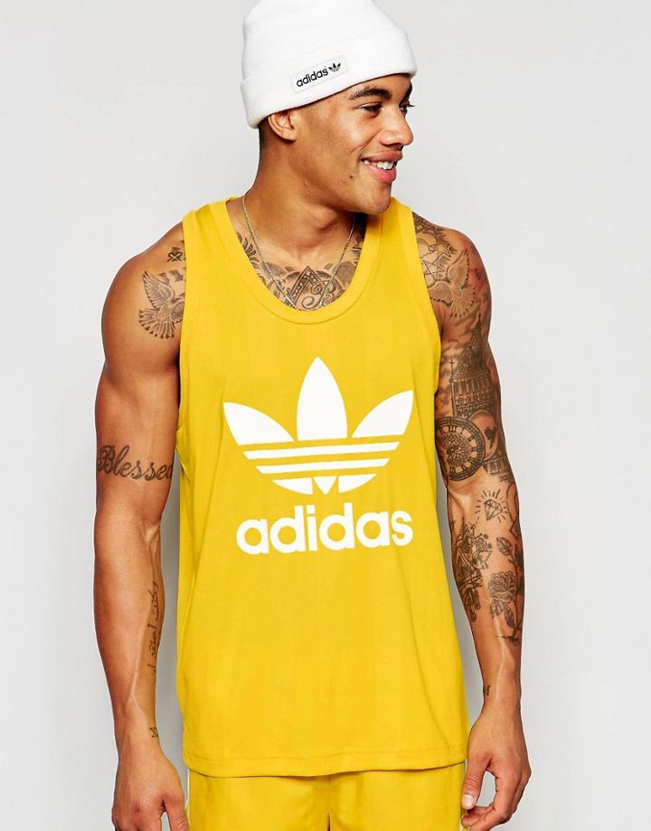 Adidas Originals Retro Tank Aj6911 - Yellow