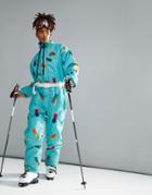 Oosc Club Tropicana Ski Suit - Blue