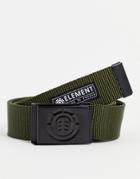 Element Beyond Belt In Green