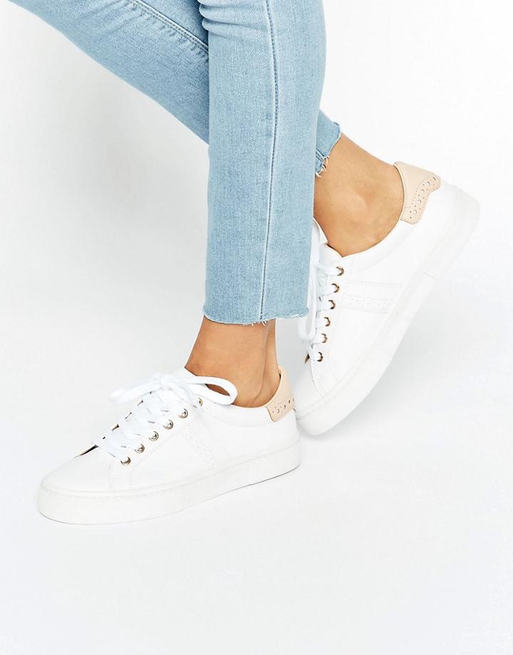Pull & Bear Sneaker - White