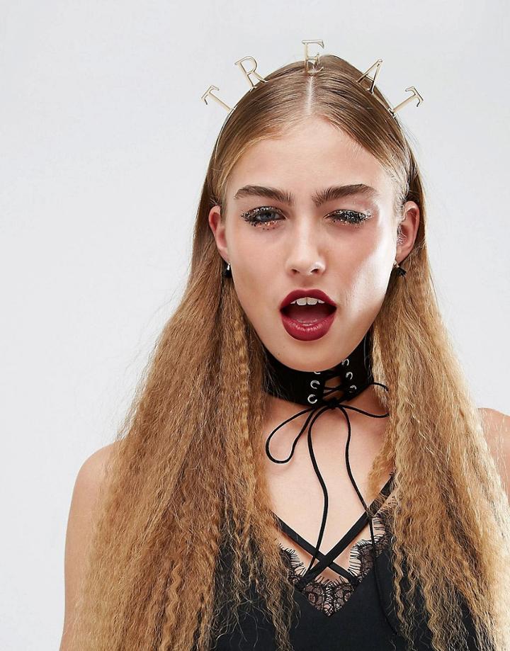 Orelia Halloween Treat Headband - Gold