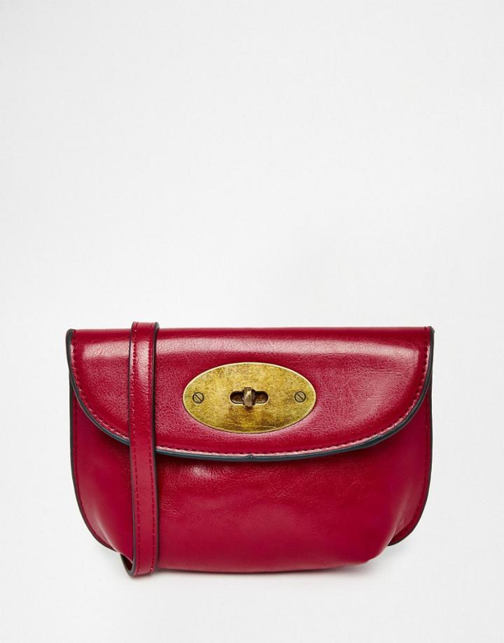 Liquorish Mini Cross Body Bag - Red