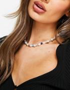 Pieces Mixed Pearl Necklace-multi