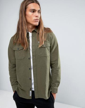Carhartt Wip Vendor Shirt In Regular Fit - Green