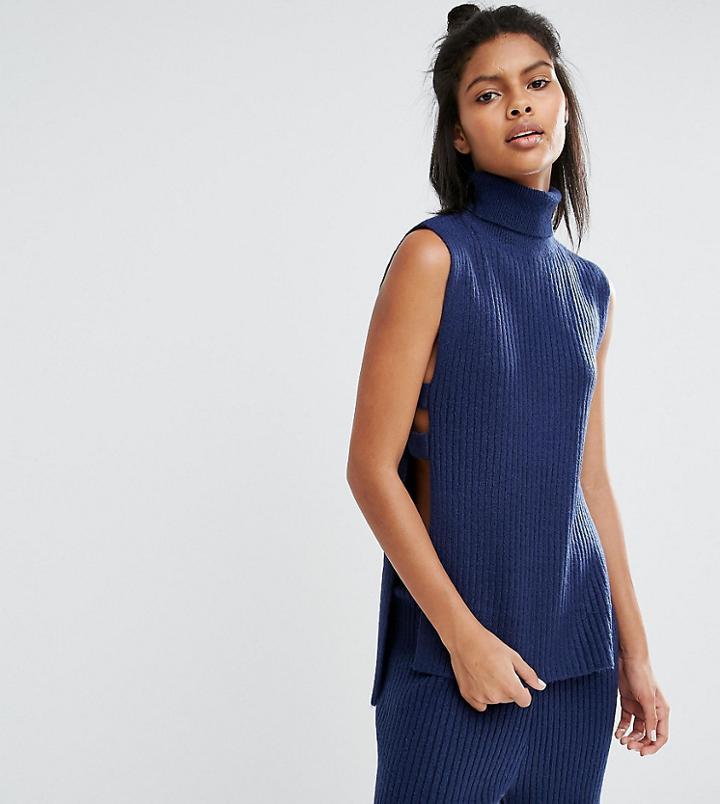 Micha Lounge Turtleneck Sweater - Navy