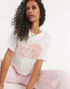 The North Face Half Dome Crop T-shirt In White