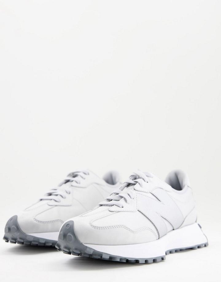 New Balance 327 Sneakers In Metallic Silver