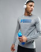 Puma Hero Long Sleeve T-shirt - Gray