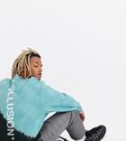 Collusion Sweatshirt With Logo Print And Tie Dye-green