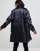 Adidas Originals Adibreak Longline Jacket In Black - Black