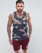 Good For Nothing Tank In Camo - Green