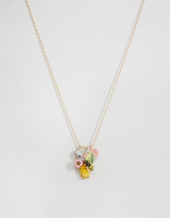 Les N R Ides Multi Gem Necklace - Multi