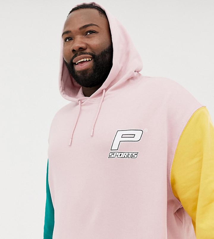 Puma Plus Organic Cotton Color Block Hoodie In Exclusive At Asos - Multi