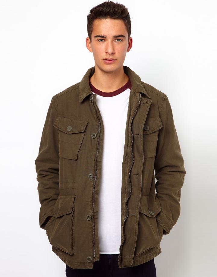 Dockers Coat Military Field